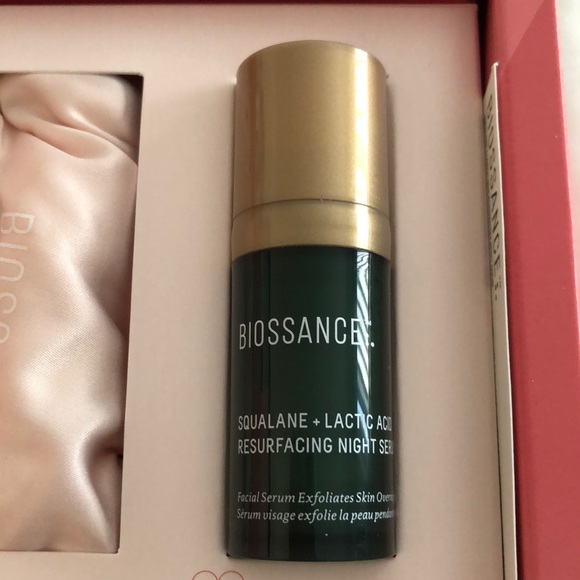 Biossance Love, Joy + Bestsellers 3PC Kit Squalane Oil, Cream & Night Serum NIB - Picture 9 of 16